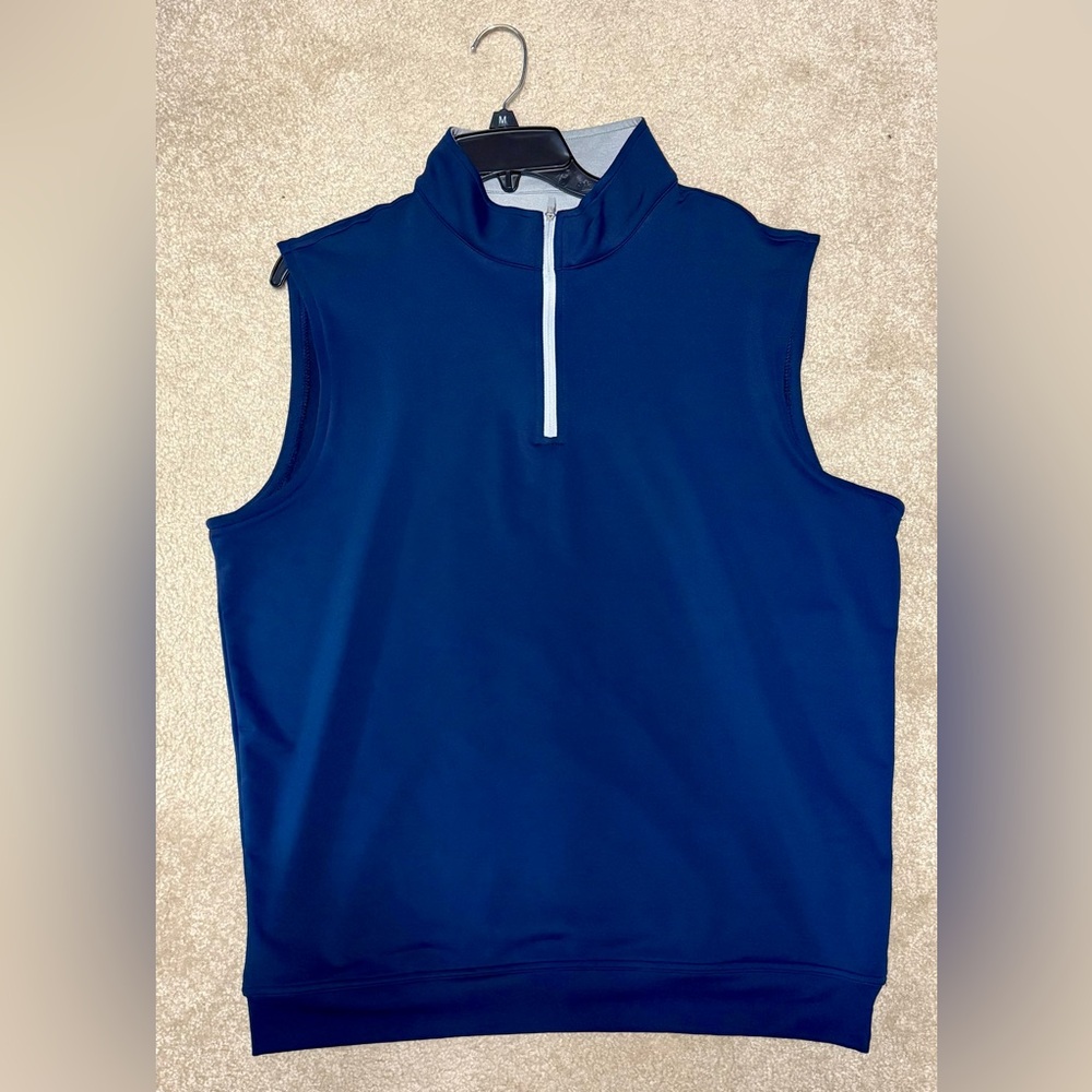 Navy Peter Millar vest- Size Large